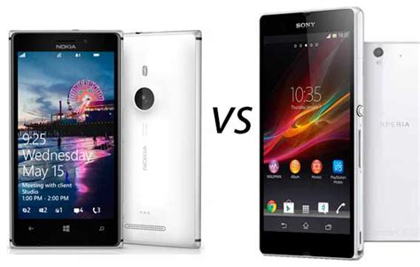Sony Xperia Z3 Plus vs Nokia Lumia 925 Karşılaştırma